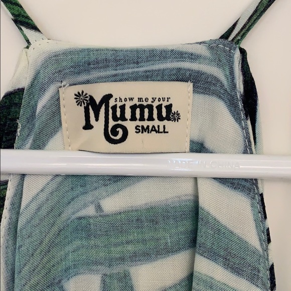 Show Me Your MuMu Bryon Dress in Peruvian Palm - Picture 3 of 8